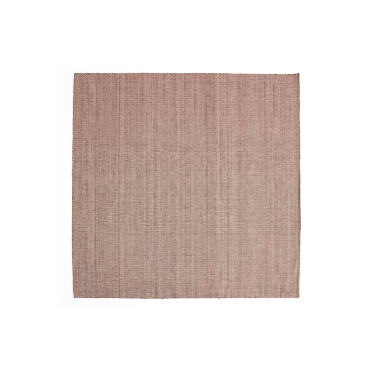 Rustrødt teppe Haze Rug fra Hay, kvadratisk (230x230 cm) i fargen Iron Red