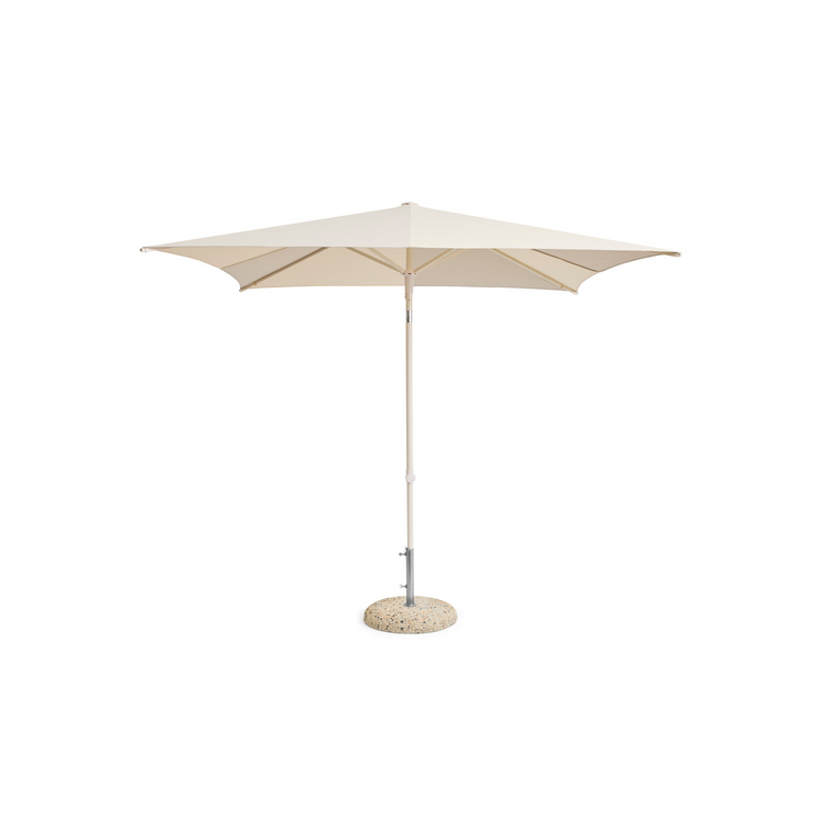 Off-White / grå parasoll fra Hay - Square