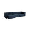 Sofa Mags Soft 3-seter fra Hay, kombinasjon 10, tekstil Metaphor 008