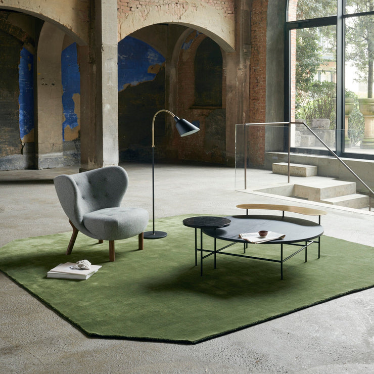 The Moor Rug i fargen Green Pine.