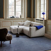 The Moor Rug fra &tradition i fargen Grey Blue Thunder.