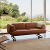 Sofaen Inland fra &tradition, designet av norske Anderssen & Voll, er en stilren og superkomfortabel sofa med en tydelig karakter som sender nikk til både klassisk italiensk design og skandinavisk Mid Century Modern design.  Her som 2-seter.