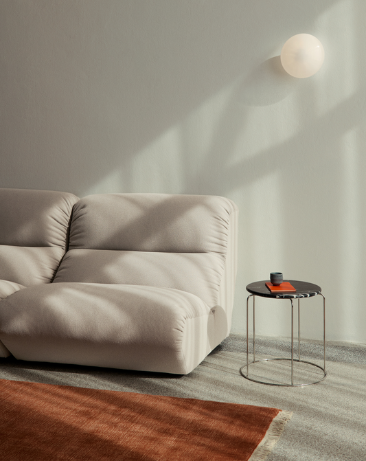 Modulsofa Hi Lo AV54-AV55 i fargen beige (Grain 61229) fra &tradition.