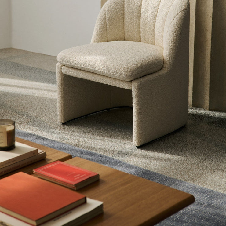 Teppe The Moor Rug Grey Blue Thunder fra &tradition