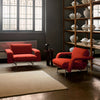 Lenestol Meantime AV29 fra &tradition med ben i polert aluminium.