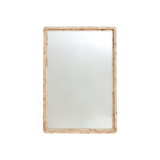 Speilet Burl Wooden Mirror fra HK Living.