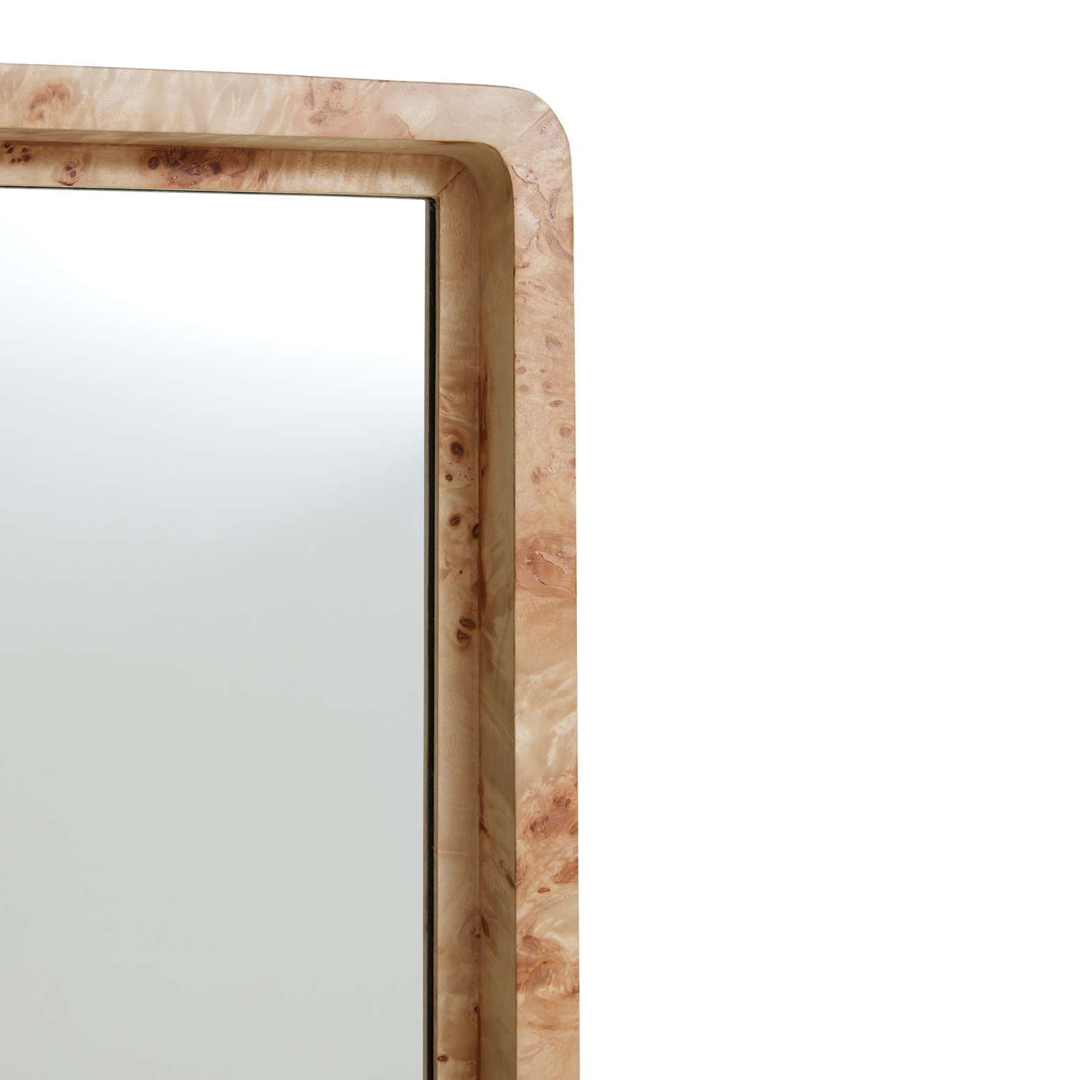 Speil Burl Wooden Mirror OsloDeco