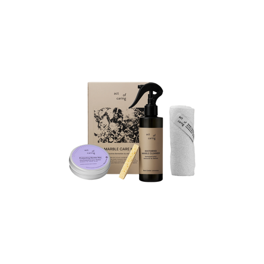 Pleiesett til marmor og stein Marble and Fine Stone Care Kit