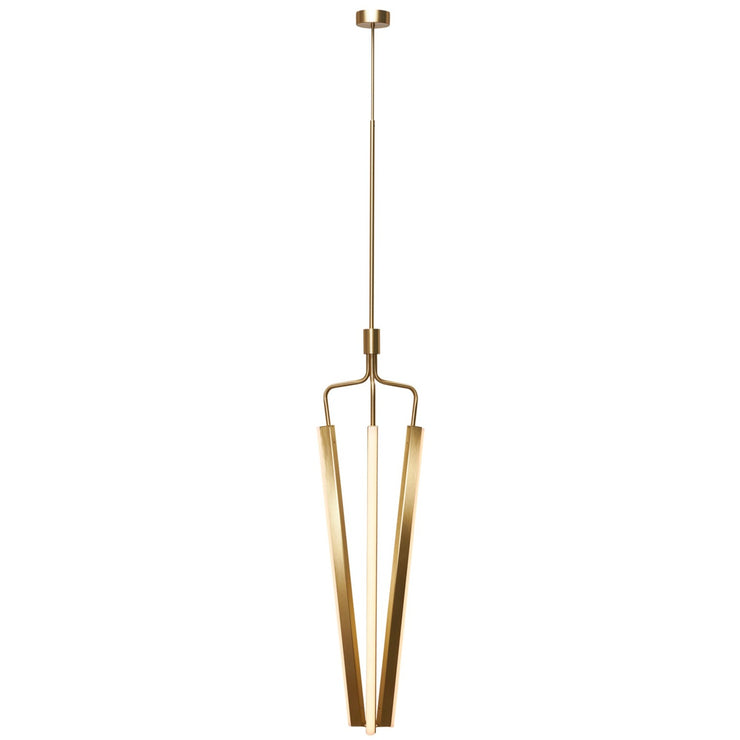 Angel 3 1000 Chandelier brass, høy.