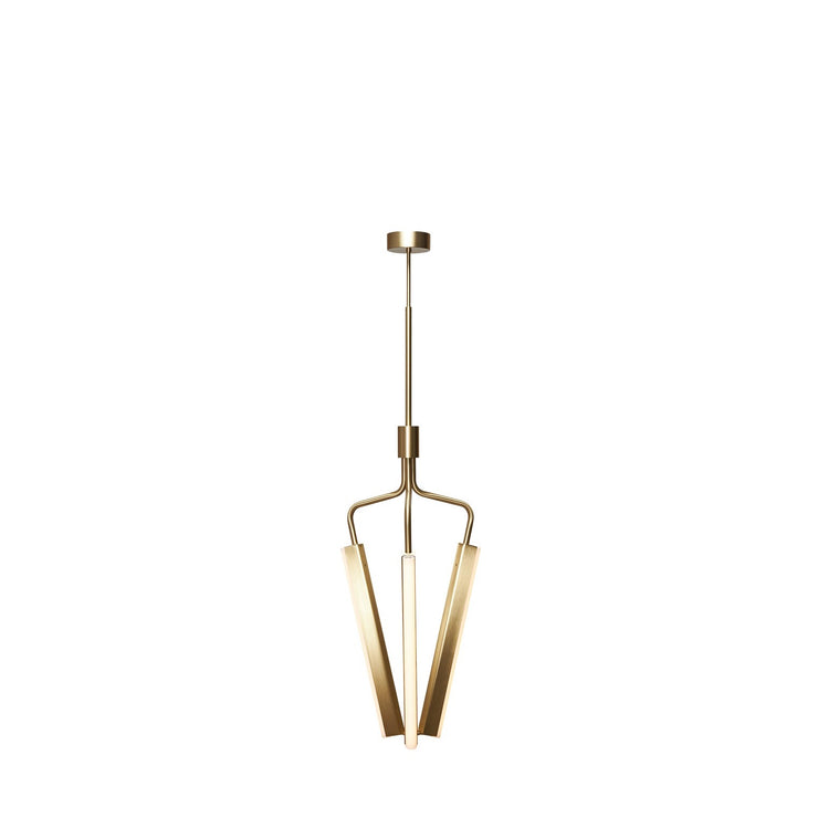 Angel Chandelier 3 500 brass, medium.