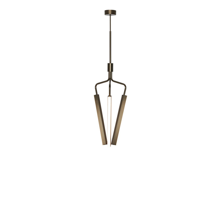 Angel Chandelier 3 500 bronze colored, medium.