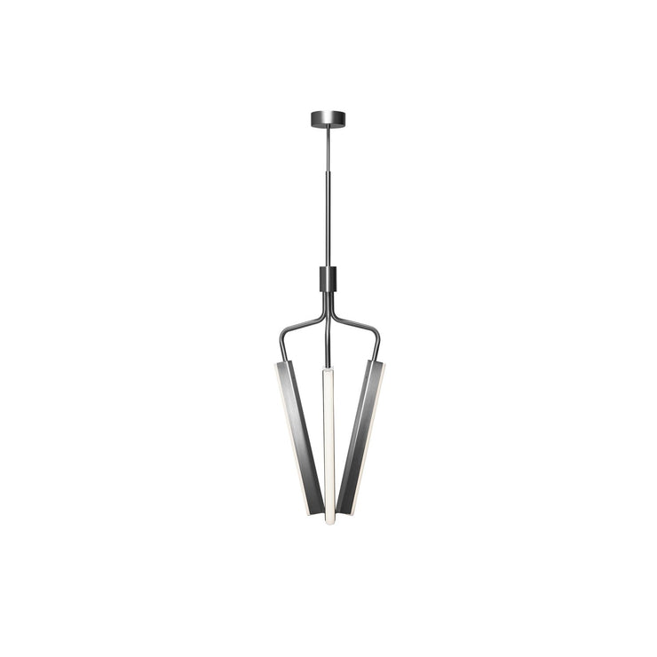 Angel Chandelier 3 500 steel, medium.