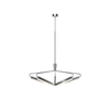 Taklampen Angel 5 5000 Wide Chandelier steel, høy.