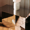 Sidebord Slit Table Oblong speil fra Hay