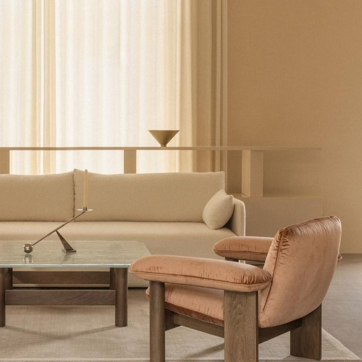 Lysestake Interconnect small fra Audo Copenhagen i polert stål