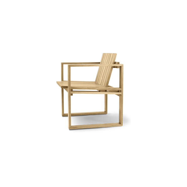 Spisestol BK10 Chair i ubehandlet teak fra Carl Hansen & Søn.