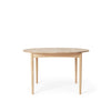 Rundt spisebord BM0121 fra Carl Hansen & Søn i såpebehandlet eik