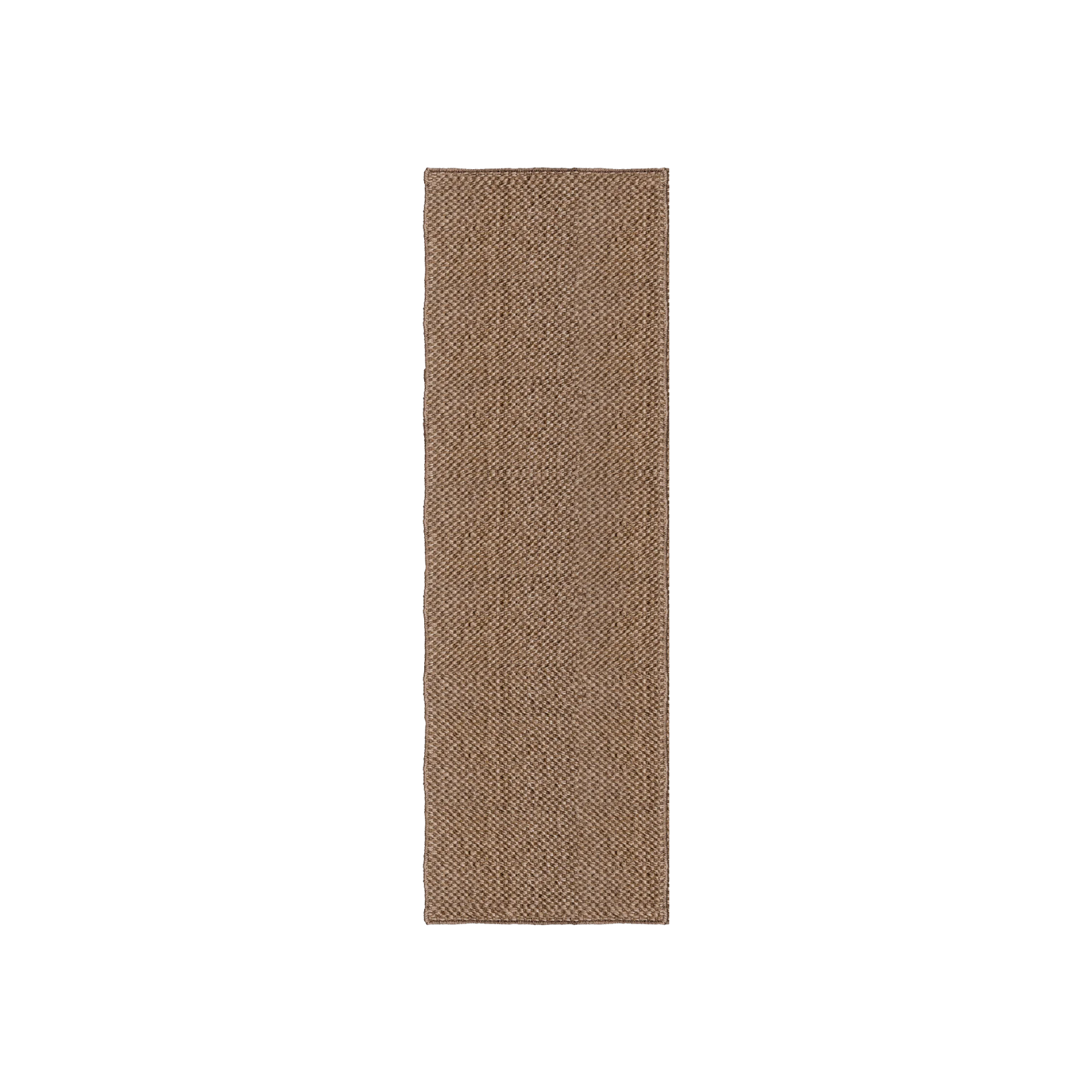 Teppe Basket Weave Sisal 75x240 cm fra Layered i brun / Brown.