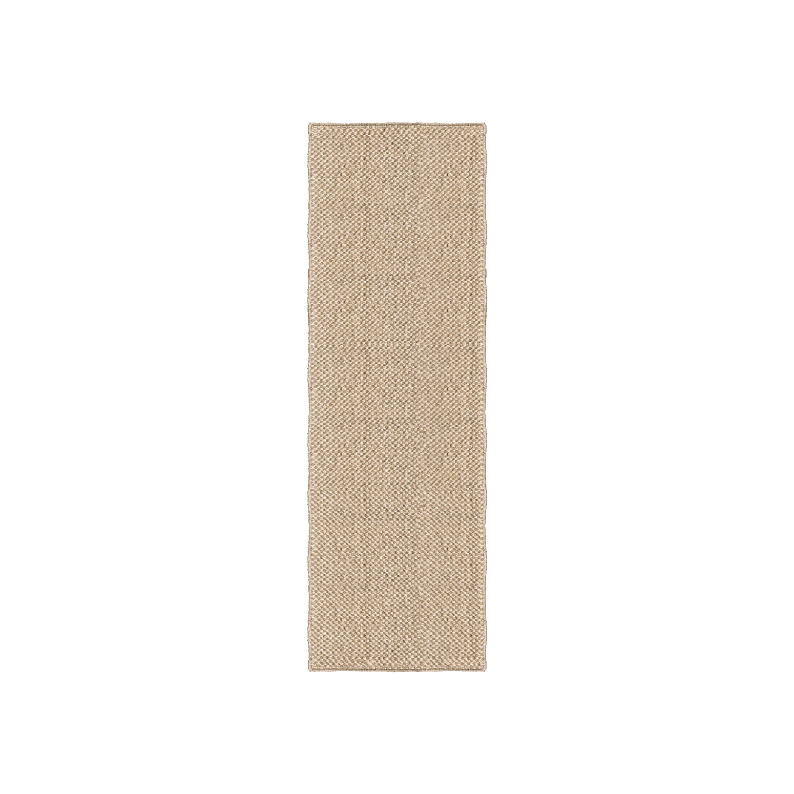 Teppe Basket Weave Sisal 75x240 cm fra Layered i sand / Natural.