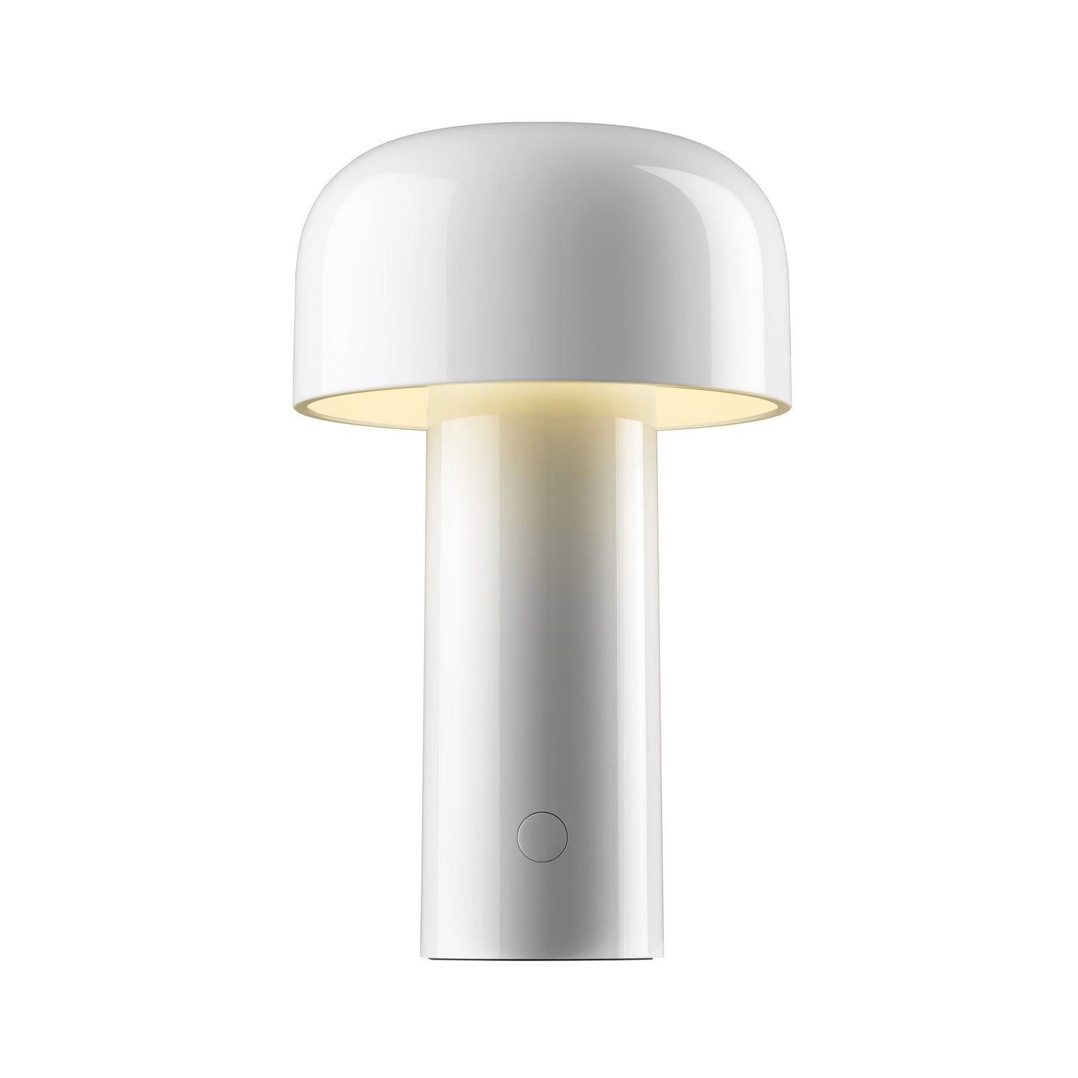 Oppladbar bordlampe Bellhop hvit fra Flos