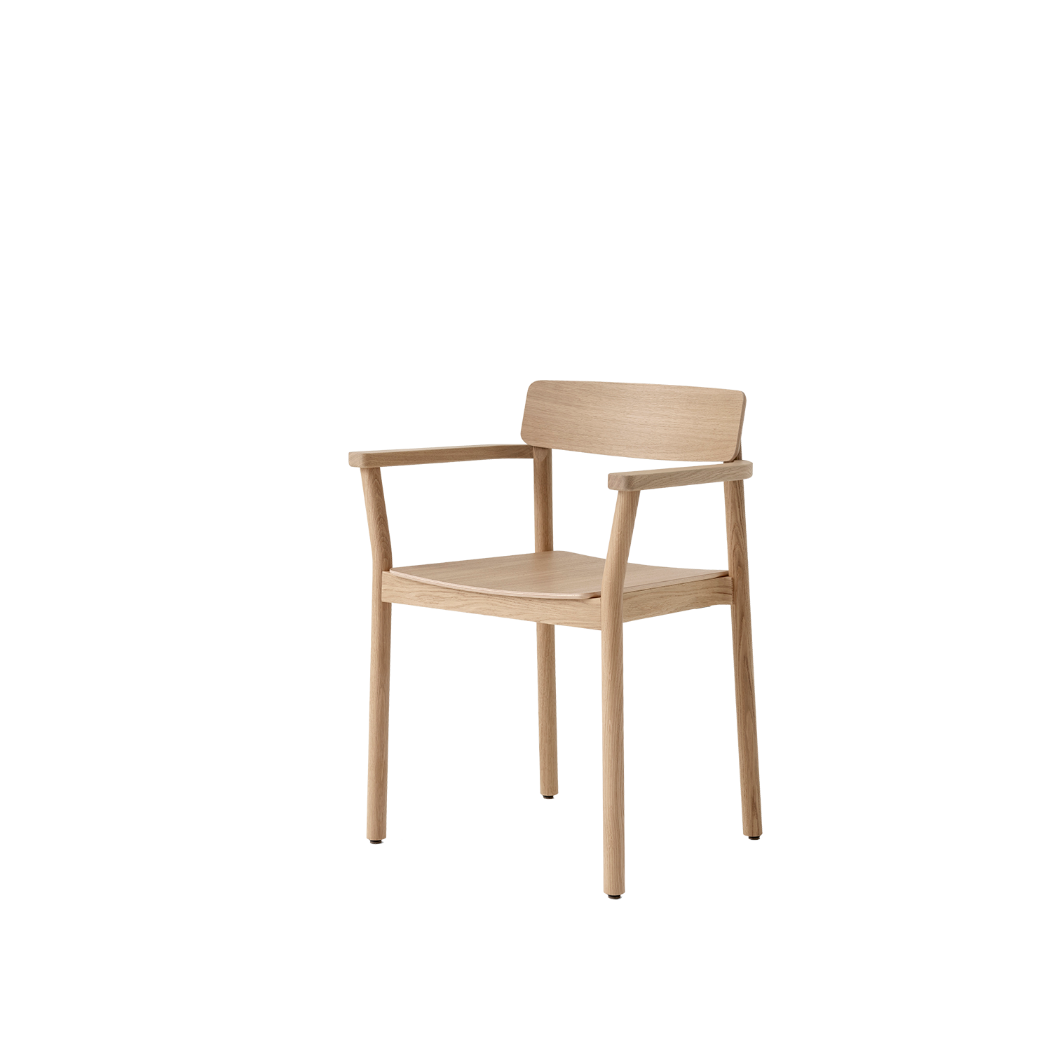 Spisestolen Betty Armchair TK10 fra &tradition i lakkert eik.