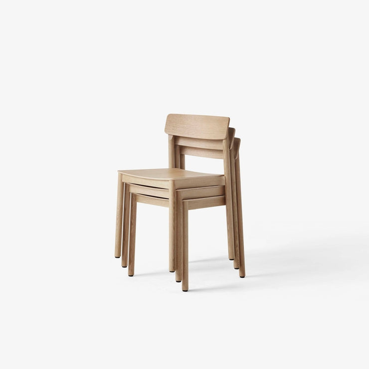 TK2-Stolen kan stables opp til 8 stoler på en stabel