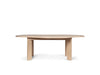 Tarn Dining Table fra Ferm Living i størrelse 220 cm. Bordet er i fargen White Oiled Beech.