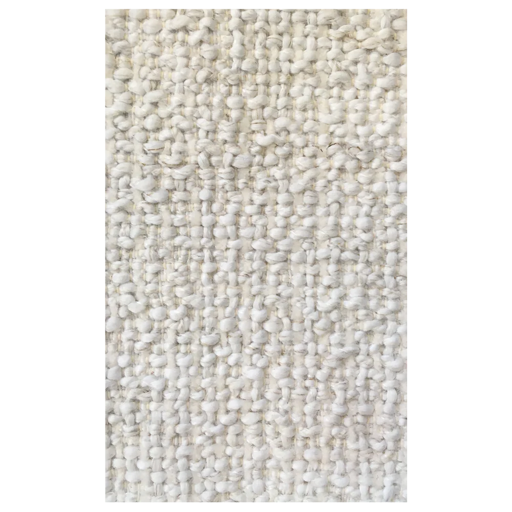 Tekstil Boucle i fargen Off-White