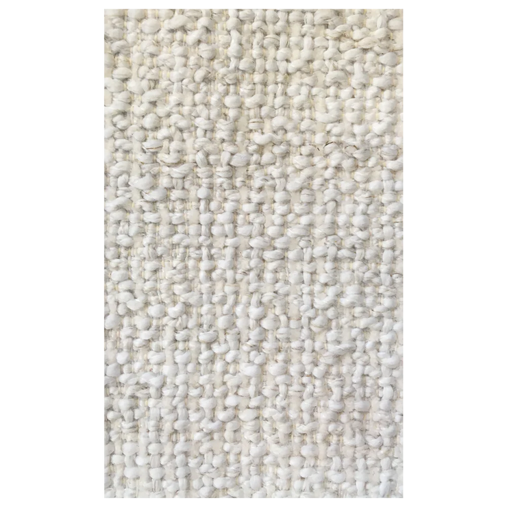 Tekstil Boucle i fargen Off-White