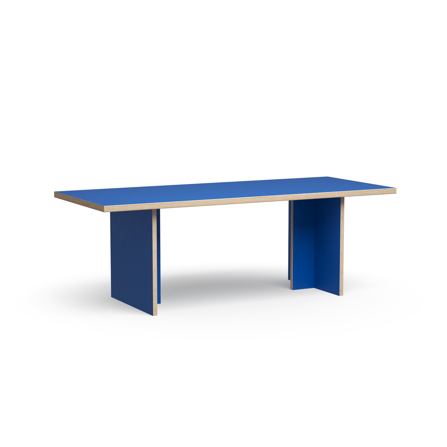 Spisebordet Dining Table Rectangular 220x90 cm Blue