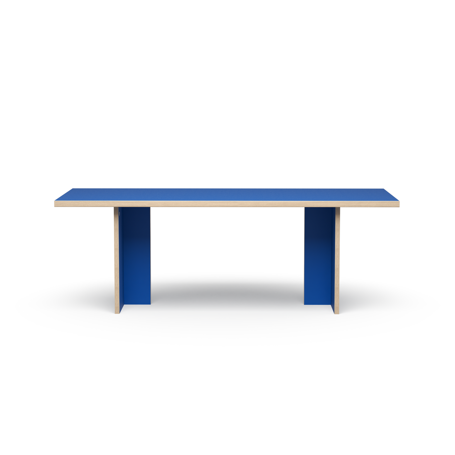 Spisebordet Dining Table Rectangular 220x90 cm Blue
