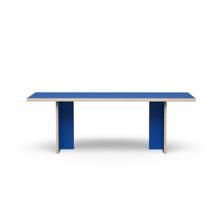 Spisebordet Dining Table Rectangular 220x90 cm Blue