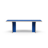 Spisebordet Dining Table Rectangular 220x90 cm Blue