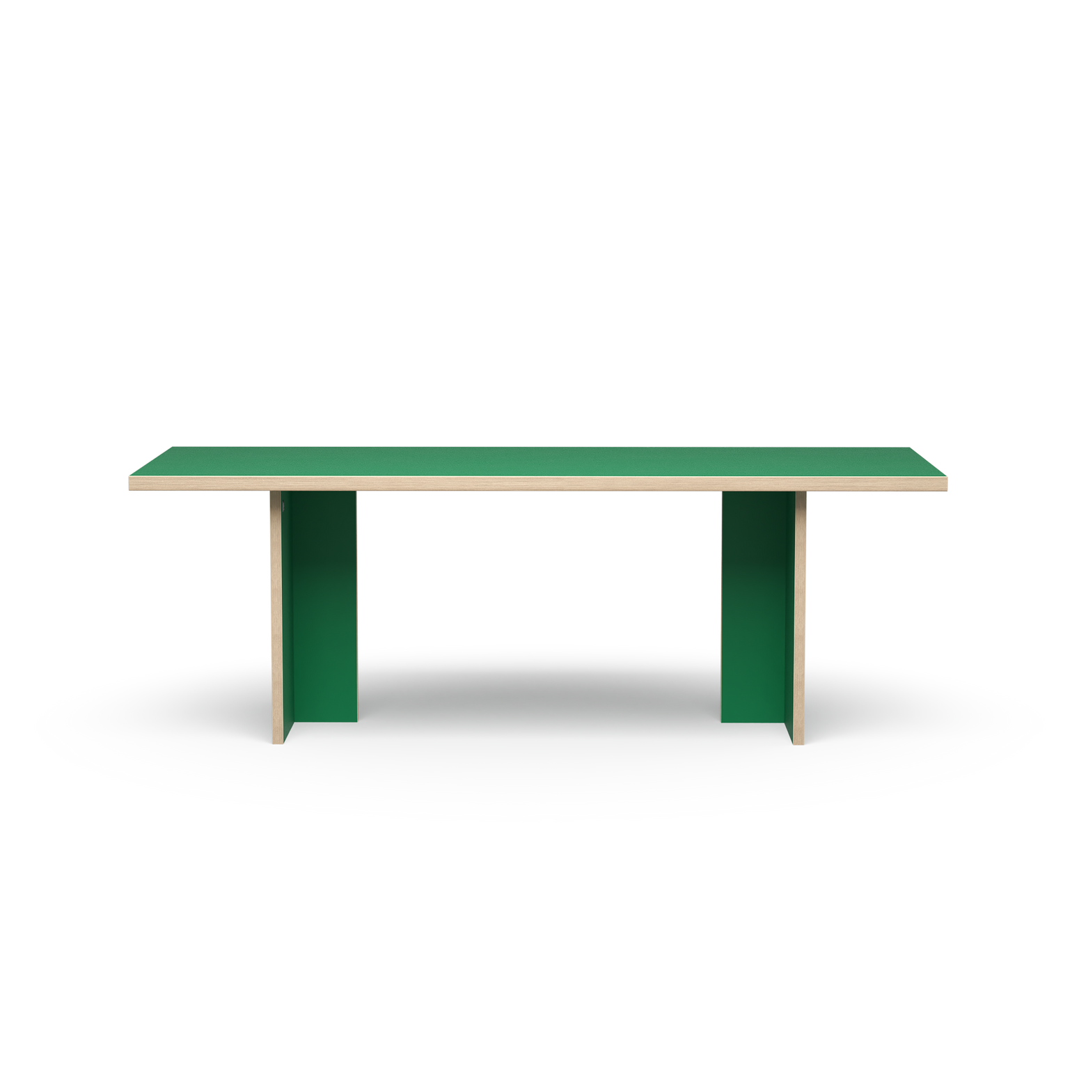 Spisebordet Dining Table Rectangular 220x90 cm Green