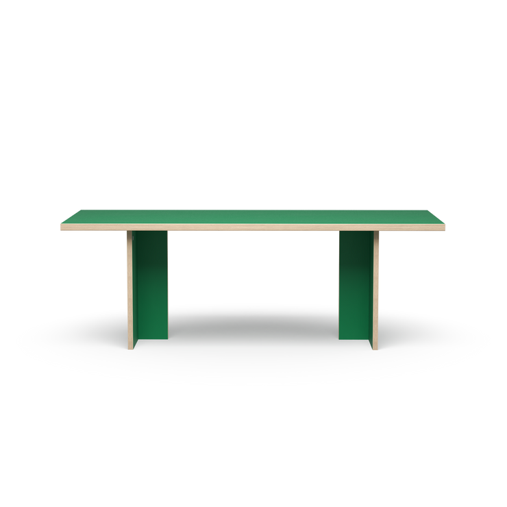 Spisebordet Dining Table Rectangular 220x90 cm Green