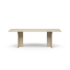 Spisebordet Dining Table Rectangular 220x90 cm Cream