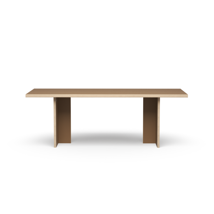 Spisebordet Dining Table Rectangular 220x90 cm Brown