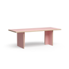 Spisebordet Dining Table Rectangular 220x90 cm Pink