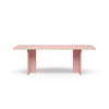 Spisebordet Dining Table Rectangular 220x90 cm Pink