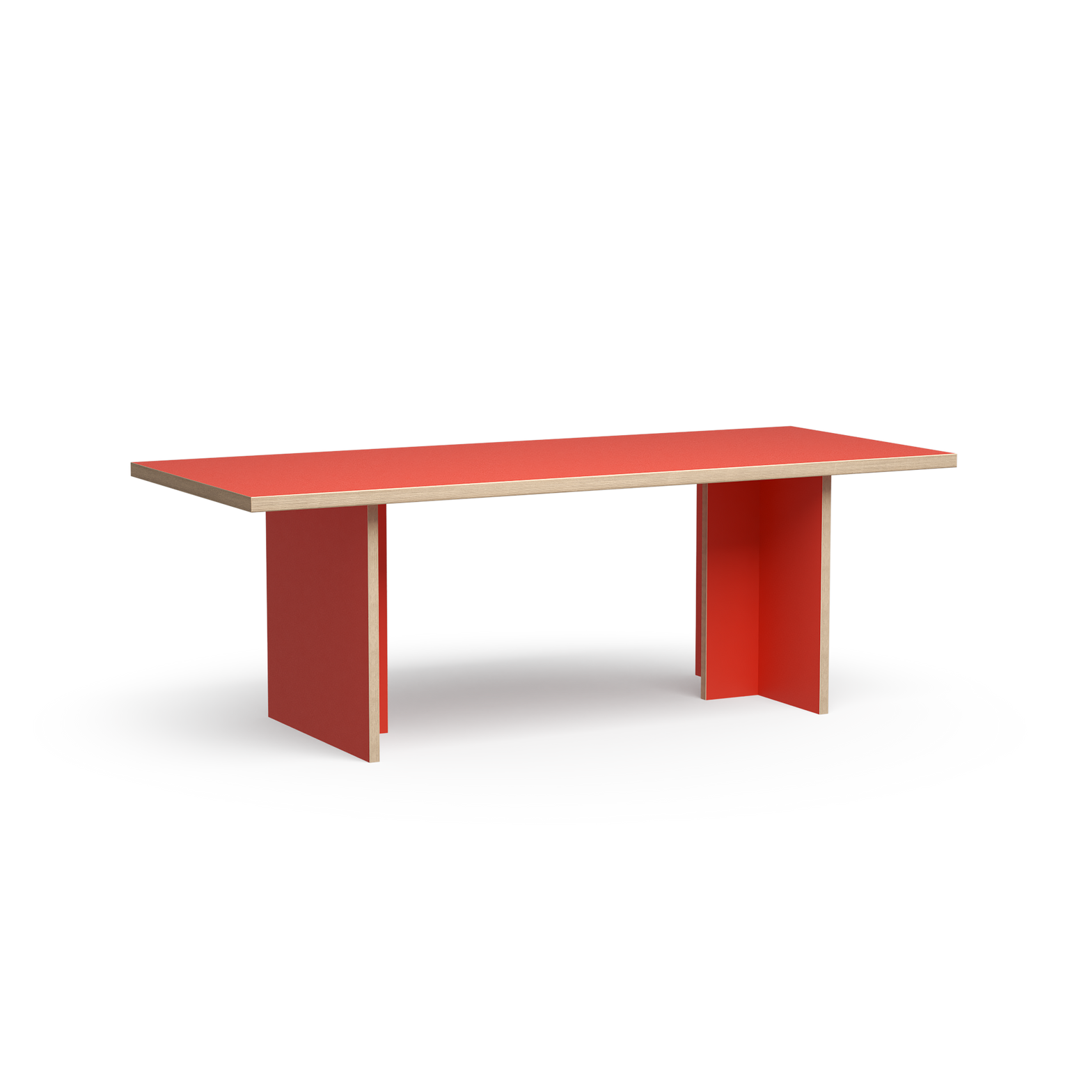 Spisebordet Dining Table Rectangular 220x90 cm Orange