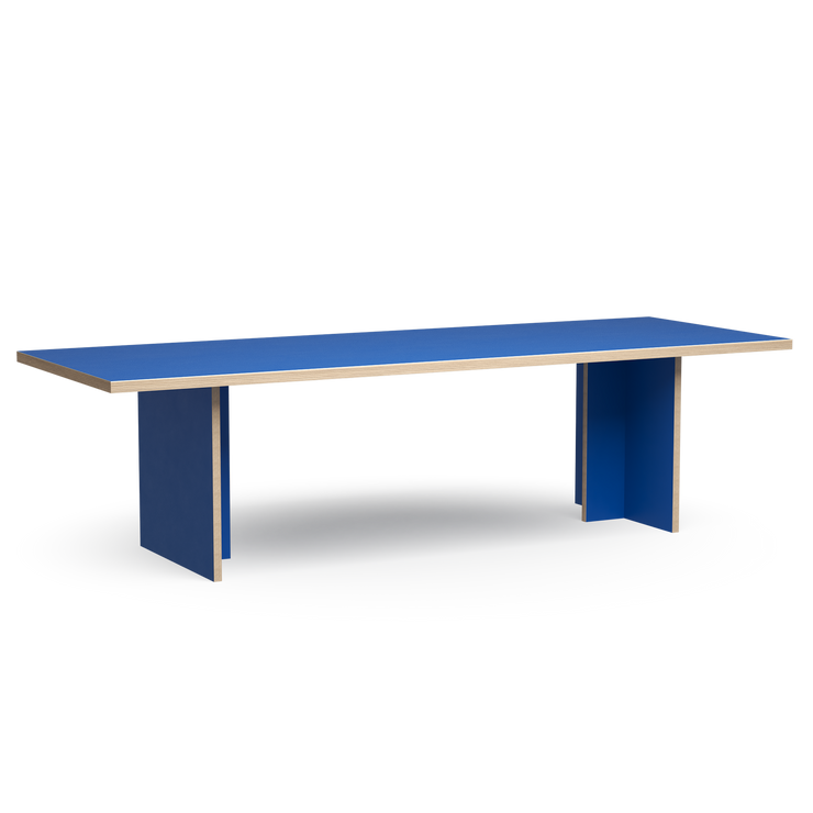 Spisebordet Dining Table Rectangular 280x100 cm Blue