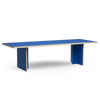 Spisebordet Dining Table Rectangular 280x100 cm Blue