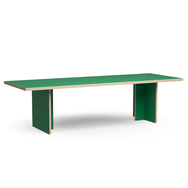 Spisebordet Dining Table Rectangular 280x100 cm Green