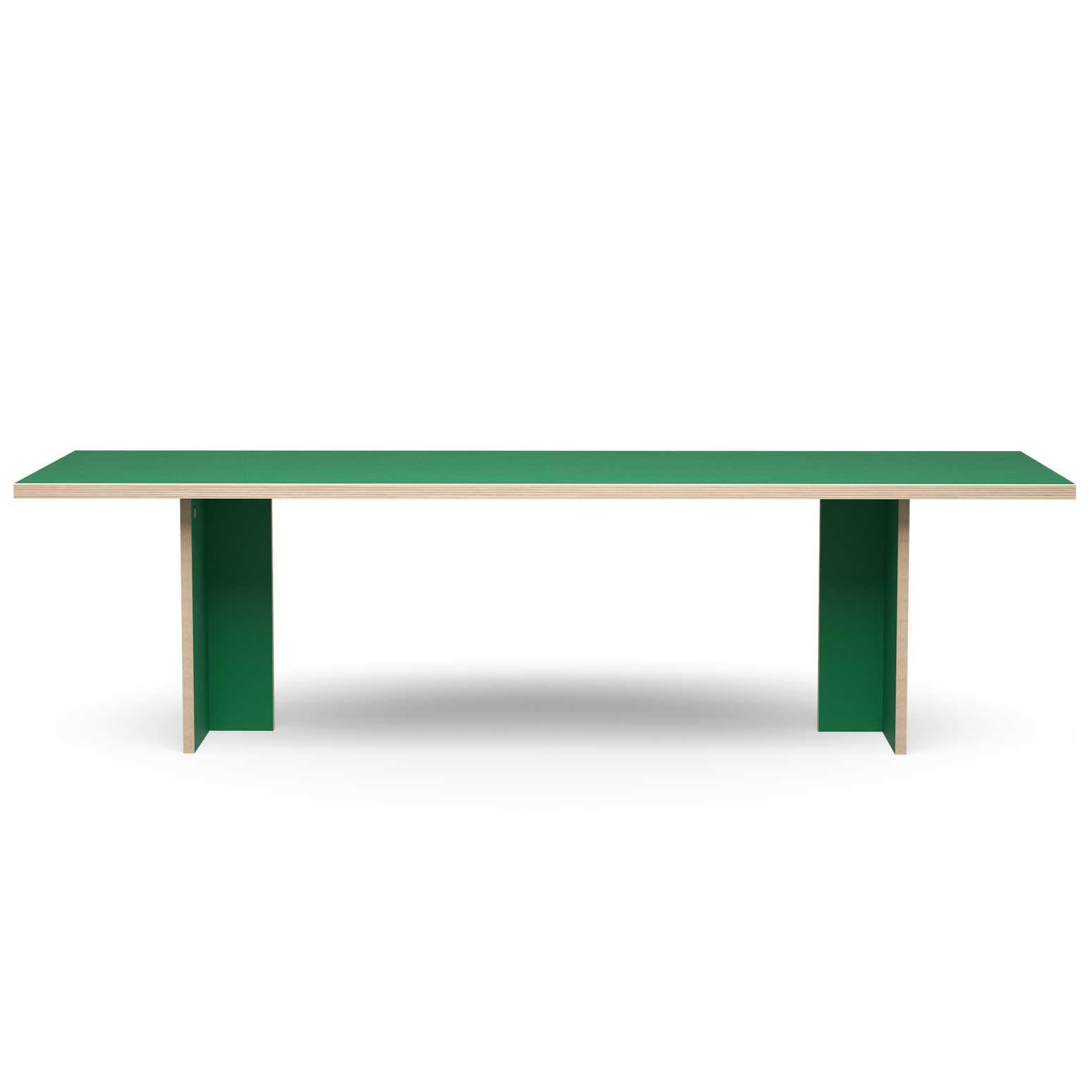 Spisebordet Dining Table Rectangular 280x100 cm Green
