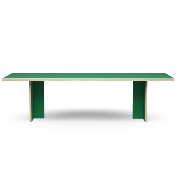 Spisebordet Dining Table Rectangular 280x100 cm Green