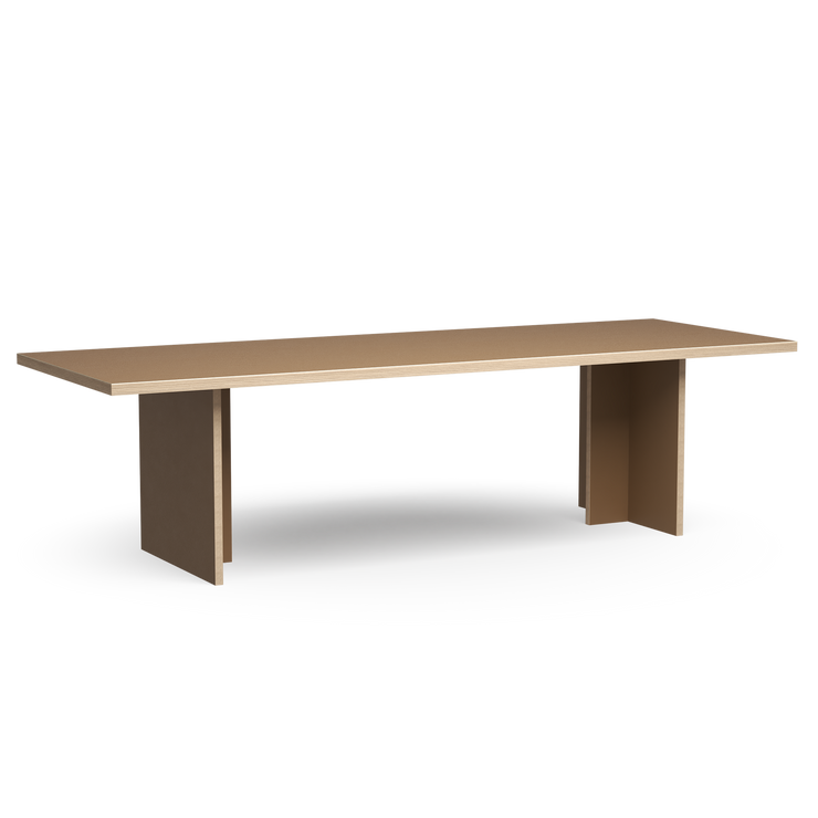 Spisebordet Dining Table Rectangular 280x100 cm Brown