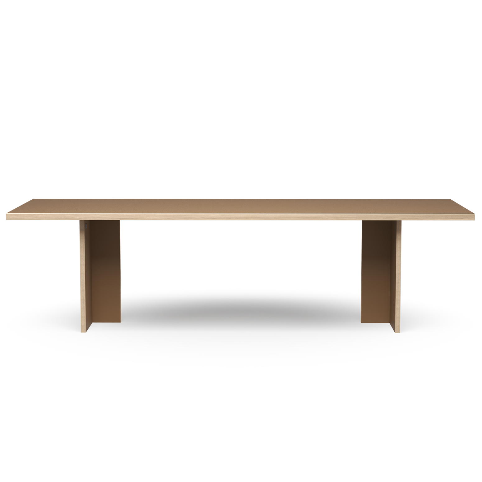 Spisebordet Dining Table Rectangular 280x100 cm Brown