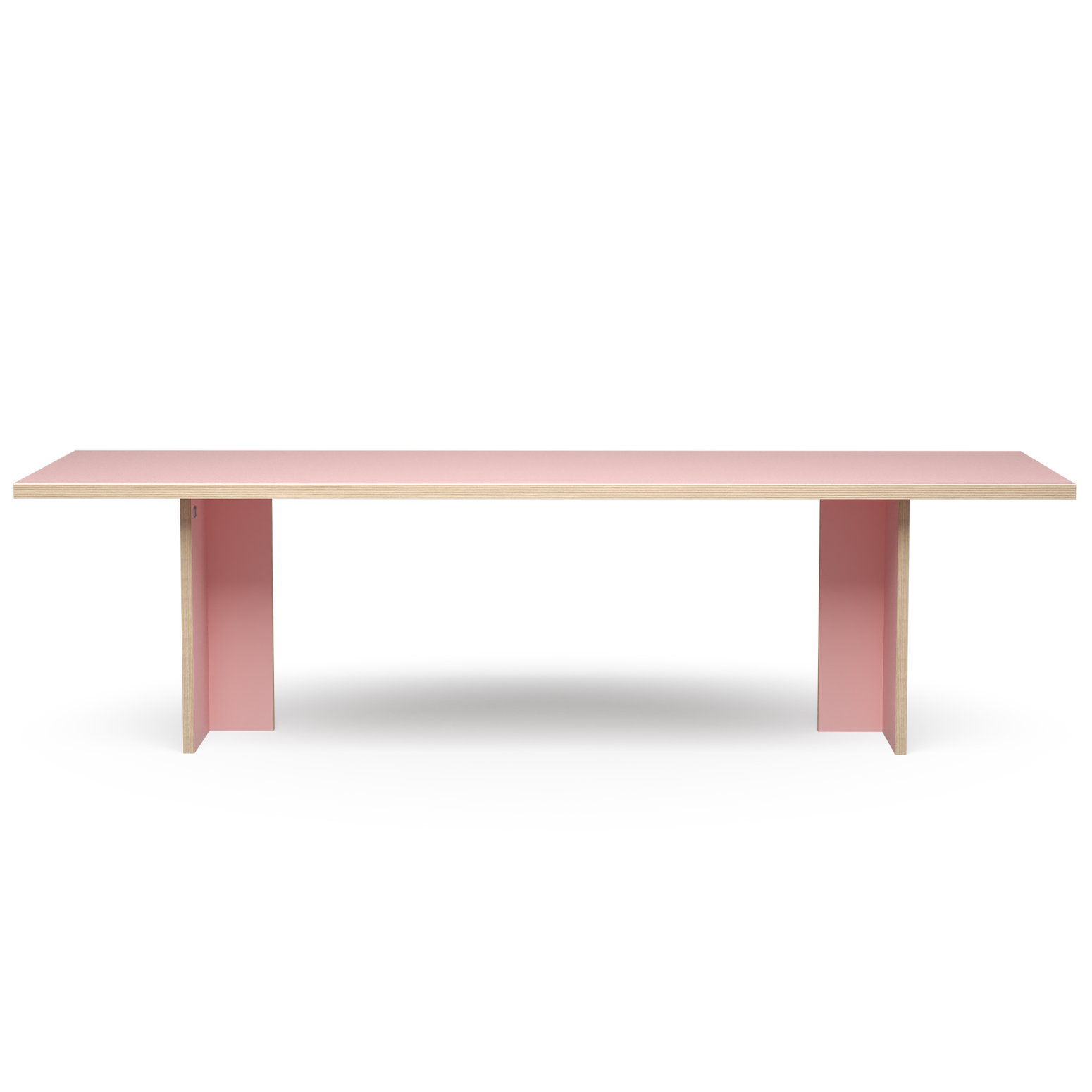 Spisebordet Dining Table Rectangular 280x100 cm Pink