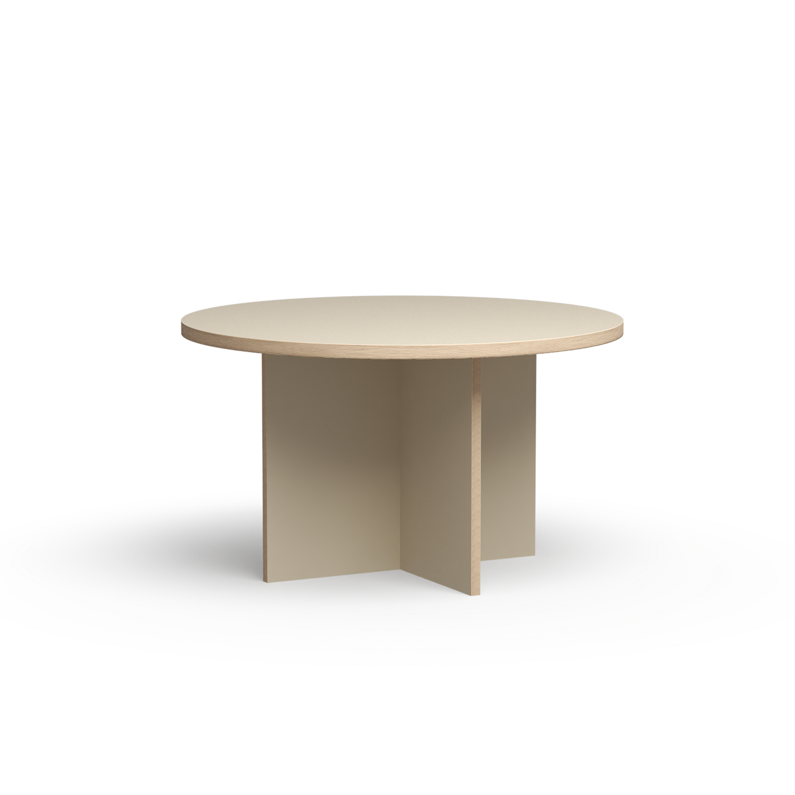 Spisebord Dining Table Round Cream