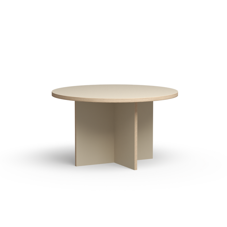 Spisebord Dining Table Round Cream